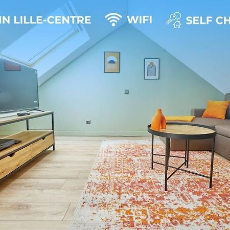 Apartament Elegant T3 A 5 Min De La Gare Lille-Flandres Mons-en-Baroeul Zewnętrze zdjęcie
